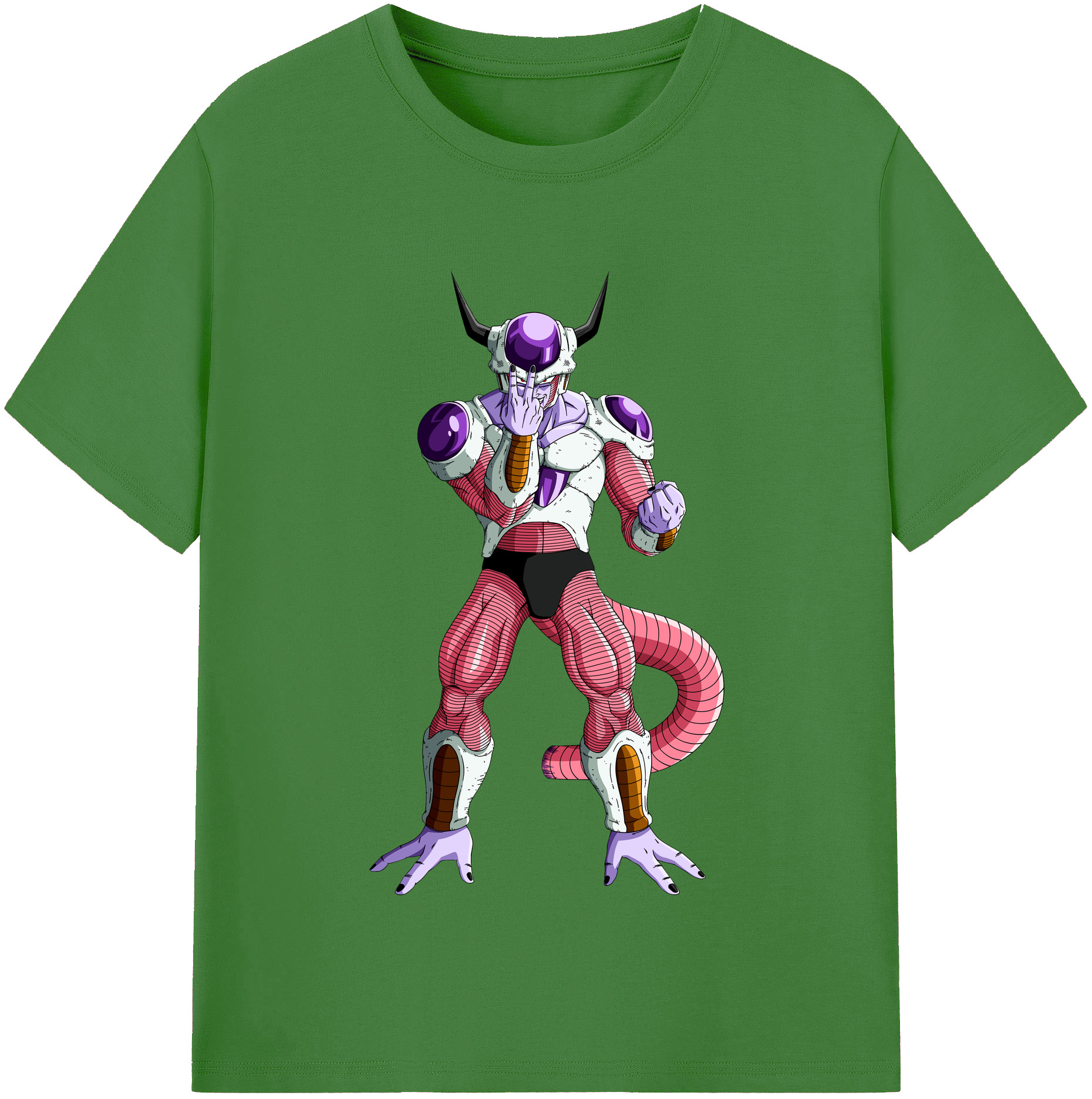 （画像用） ドラゴンボール フリーザ DRAGON BALL Frieza レディースカジュアルプリントTシャツ（綿100％）